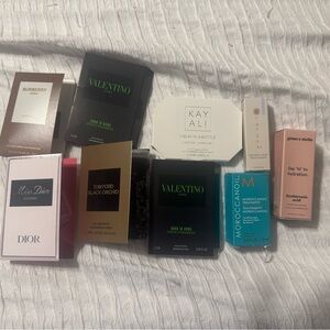 Sephora sampler bundle with a bonus hyaluronic acid moisturizer